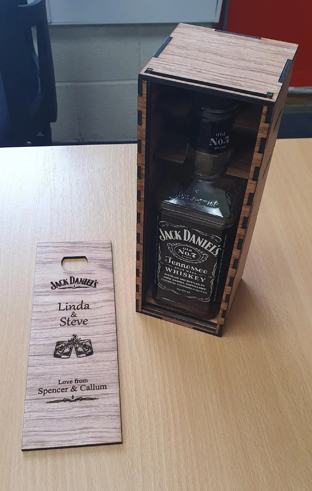 30CL Whiskey Bottle Gift Box